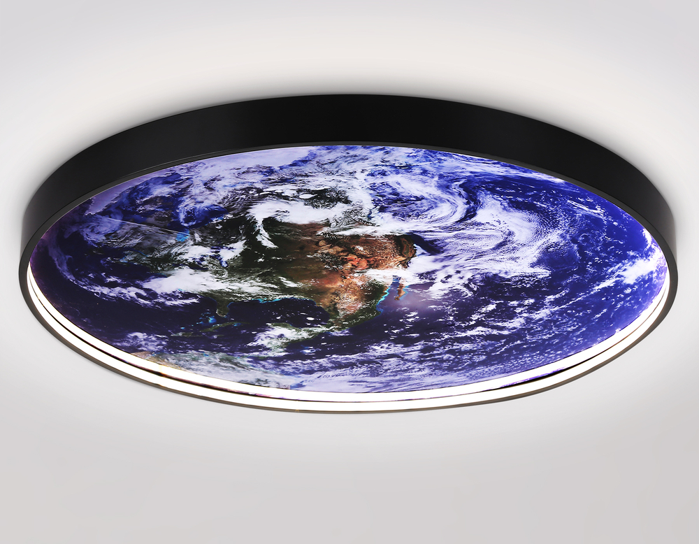 FW11136 BK черный 50W LED 3000-6400K D800*38