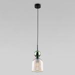 Подвесной светильник со стеклянным плафоном 11146  Sophia Green Cognac