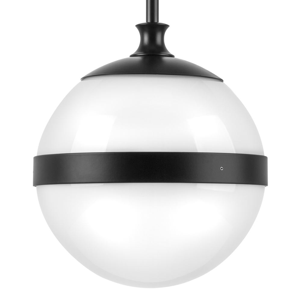 813117 Подвес GLOBO 1х40W E14 черный/белый