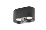 DK3036-BK Светильник накладной IP 20, 10 Вт, GU5.3, LED, черный, пластик
