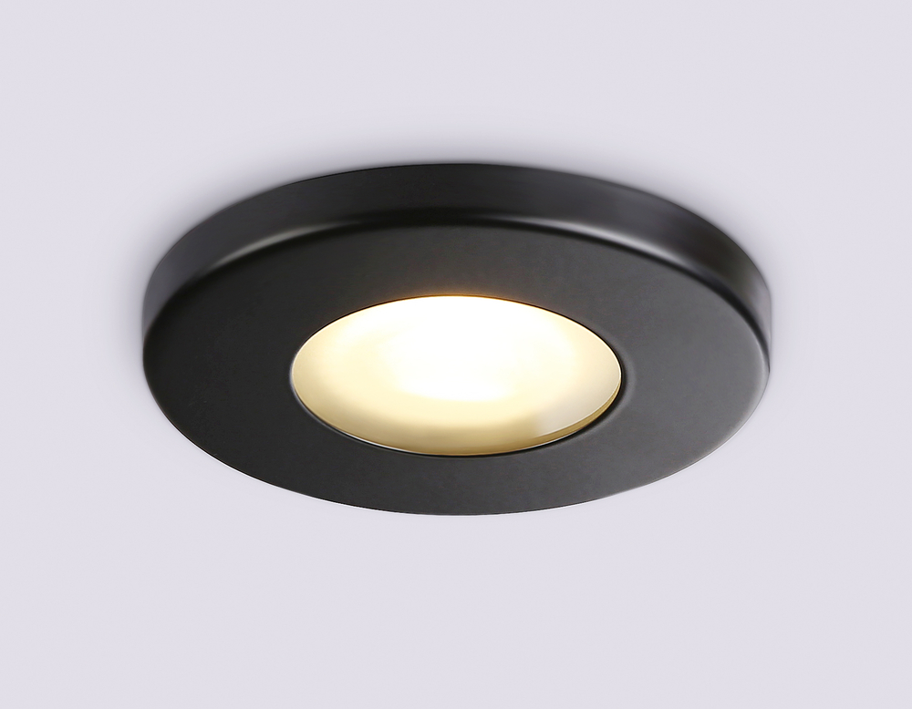 TN1181 BK черный IP44 GU5.3 D85*34
