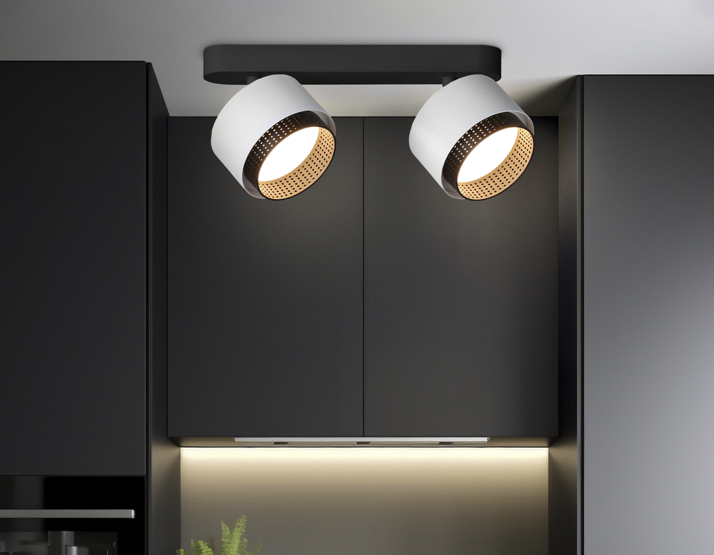 TN71285/2 WH/BK белый/черный GX53/2 max 12W 270*95*137