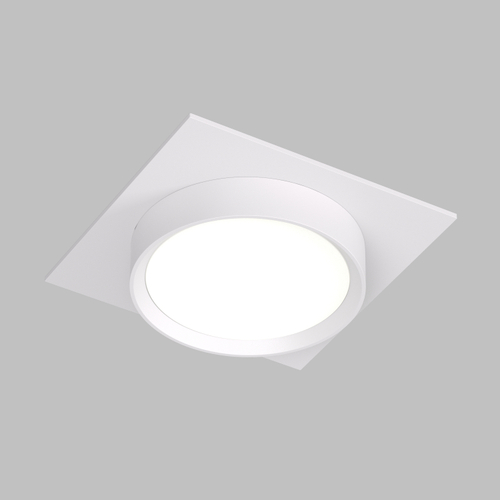 Купить DK2091-WH Встраиваемый светильник FLAT, IP 20, до 15 Вт, GX53, LED, белый, алюминий