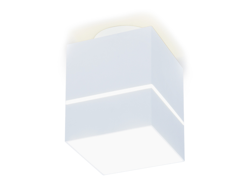 TN257 WH/S белый/песок LED 4200K 7W 80*80*100