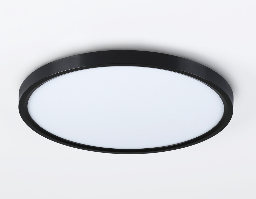 FZ3055 BK черный IP44 33W+10W 6400+6400К D370*40 (Без ПДУ)