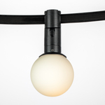 207837 Светильник 48V д/1-фазн трека DUE LED 3W 105LM 100G ЧЕРНЫЙ 3000K IP20