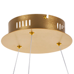 814213 Люстра VIRATA LED 40W 2000LM ЗОЛОТО 3000K