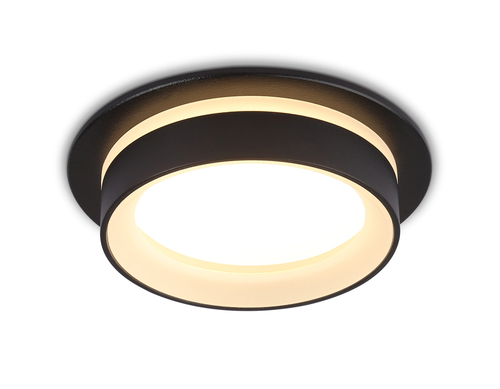 Купить TN6708 BK черный IP44 GX53 max 15W D105*45