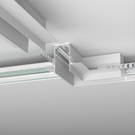 Slim Magnetic Коннектор угловой для встраиваемого шинопровода под ГКЛ 9,5мм белый 85214/00 85214/00