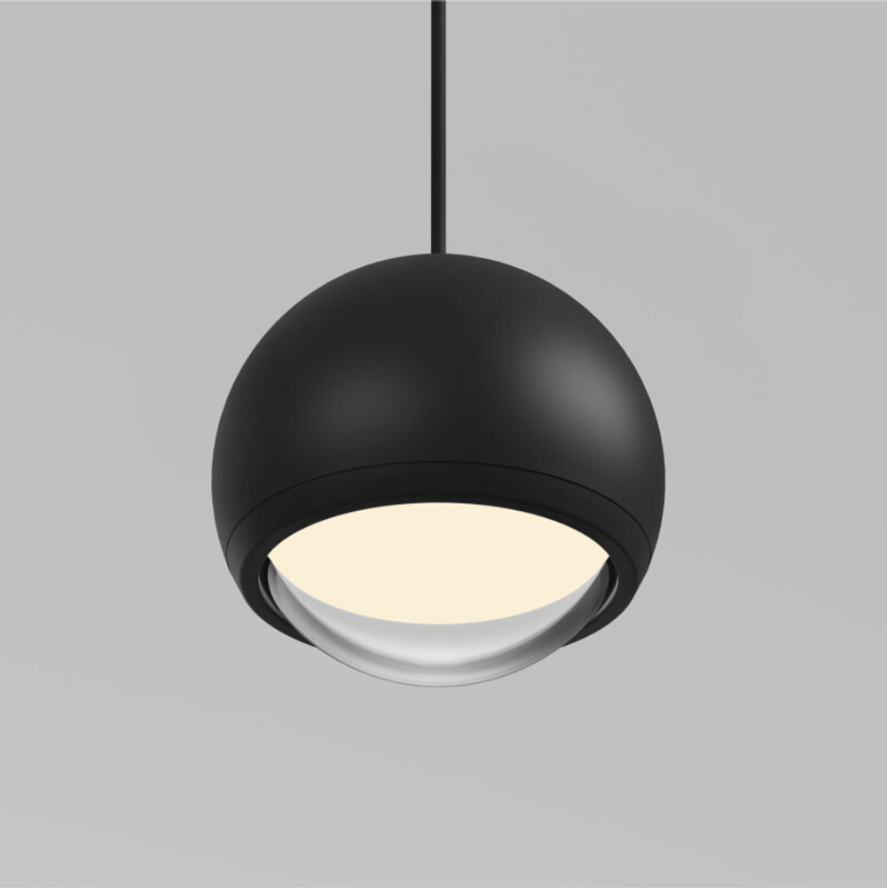 DK5316-BK Светильник для трека Air, серия Hang 3000 со светодиодом, ?80*76мм, 48V DC, 5W, RA?95, 120°, 3000K, IP20, черный, алюминий