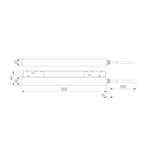 Slim Magnetic Блок питания 100W белый 95043/00 95043/00