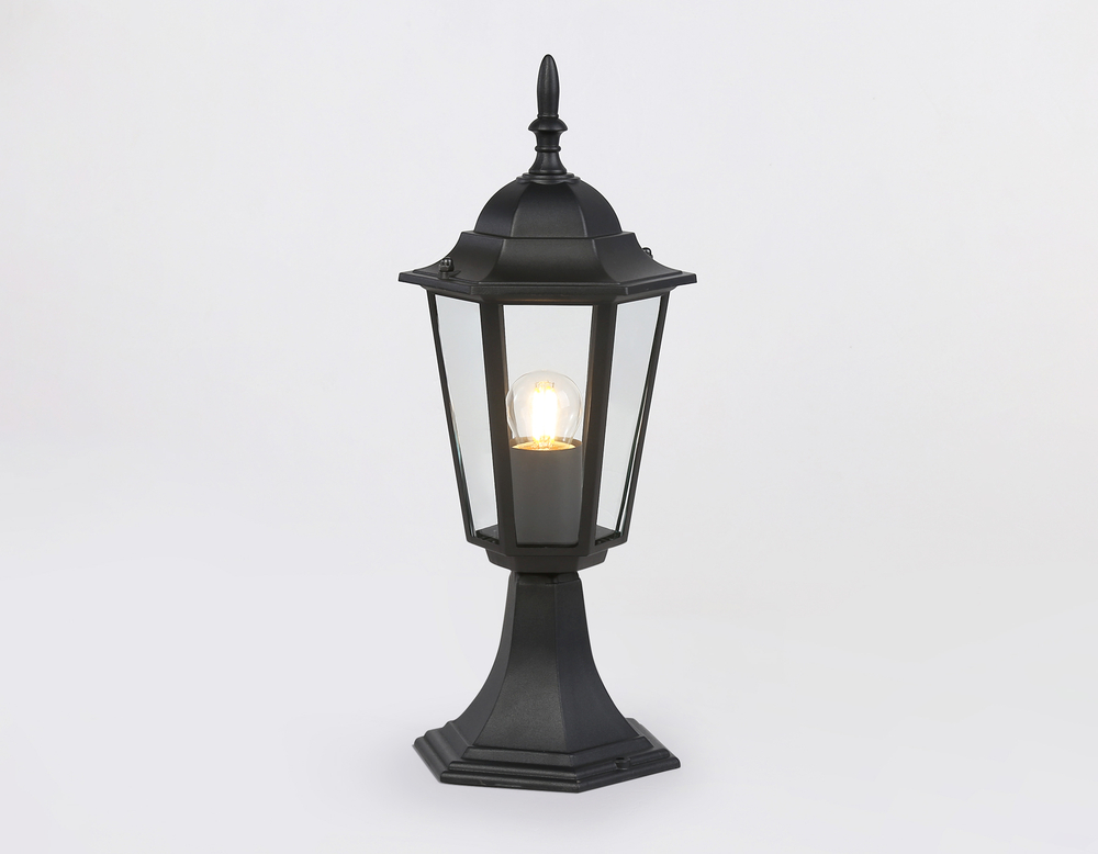 ST2023 BK/CL черный/прозрачный IP54 E27 max 40W D150*400