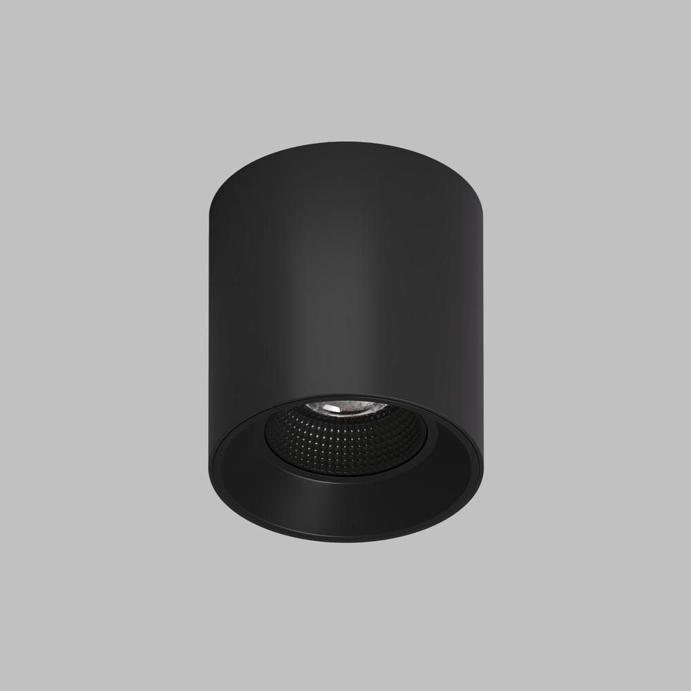 DK3090-BK Светильник накладной IP 20, 10 Вт, GU5.3, LED, черный/черный, пластик