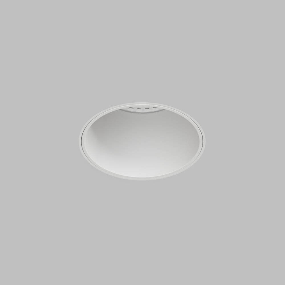 DK2146-WH Встраиваемый светильник для ГКЛ SPOT HIDE, до 15 Вт LED, GU10, IP20, алюминий, белый
