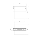 Slim Magnetic Трековый светильник 12W 4200K Solo чёрный 85055/01 85055/01