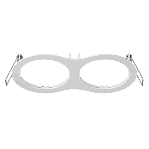 Купить 217626 Рамка INTERO 16 Double ROUND БЕЛЫЙ
