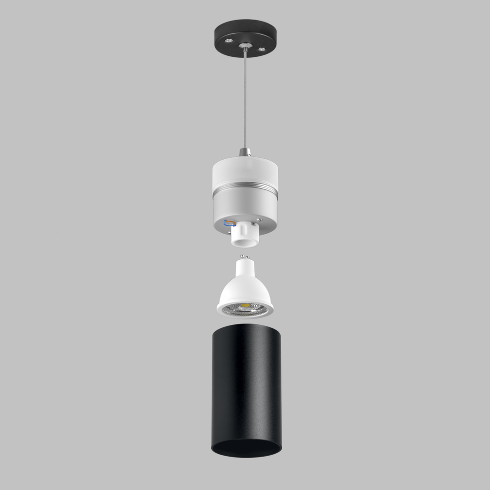 590057-3000 Подвес RULLO к 21443x-214440/21448x/21449x LED 5W 395LM 120G ЧЕРНЫЙ 3000K IP20