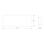 Настенный светодиодный светильник Angle LED 40138/1 LED белый