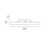 269306CCT Светильник трековый 48V UNO CCT LED 12W 620LM 120G БЕЛЫЙ МАТОВЫЙ 3000/4000/6000K/SMART