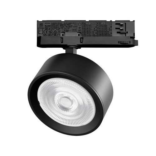 Купить A5647QT60G Светильник ALTA PRO для трековой системы Quattro LED 30W 3510LM 60G ЧЕРНЫЙ 4000K с адаптером (215647 + 594047 + 215604)