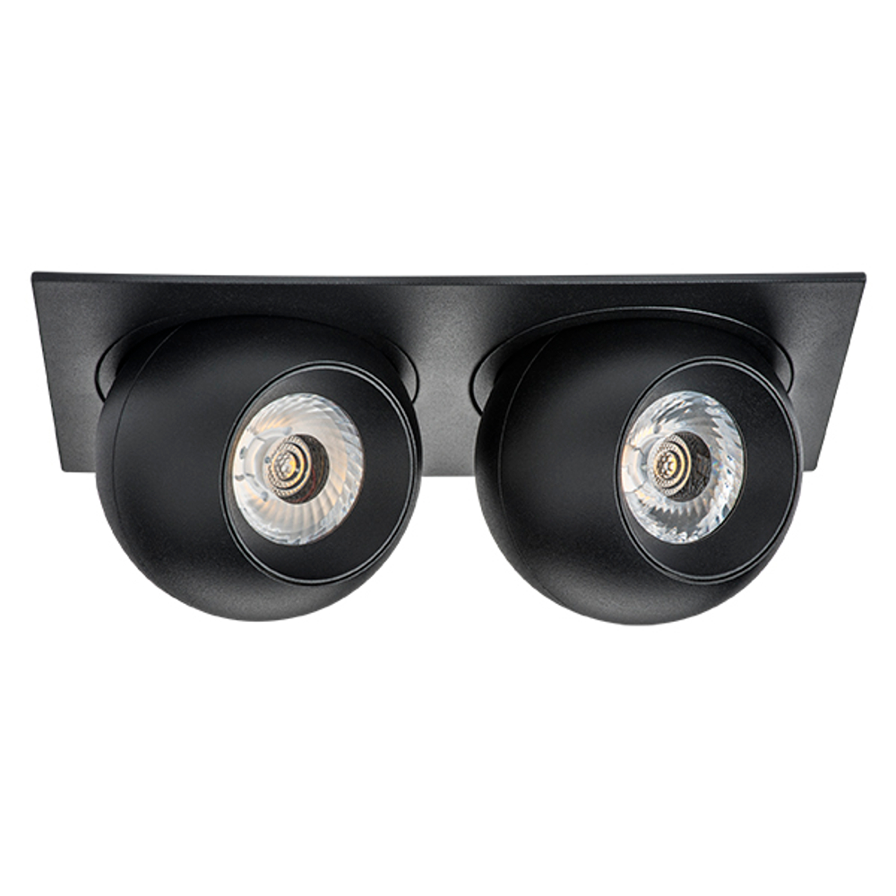 i5277474 Светильник INTERO LED 9W*2 850LM*2 24G ЧЕРНЫЙ 4000K (217527+217074+217074)