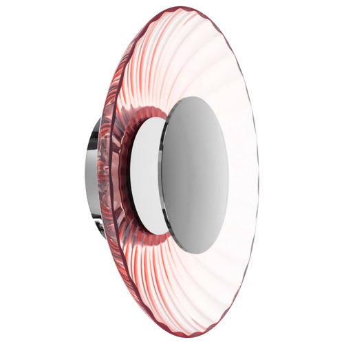 Купить 809022 Настенно-потолочный светильник CELESTA LED 24W 600LM ХРОМ/РОЗОВЫЙ 3000K