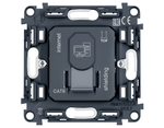 PR185 Механизм компьютерной розетки RJ-45 (8P8C) CAT6A экранированной с автоматической защитной шторкой QUANT PRO