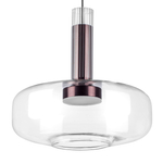 792110 Люстра DISCO 6W LED 300LM 120G БЕЛЫЙ/ПРОЗРАЧНЫЙ 3000K