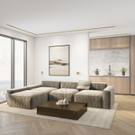 DK5752-SB Светильник для трека SHINE LINEAR со светодиодом, L601*W19*H27, 48V DC, 24W, RA?90, 3000K, IP20, сатинированная латунь, алюминий