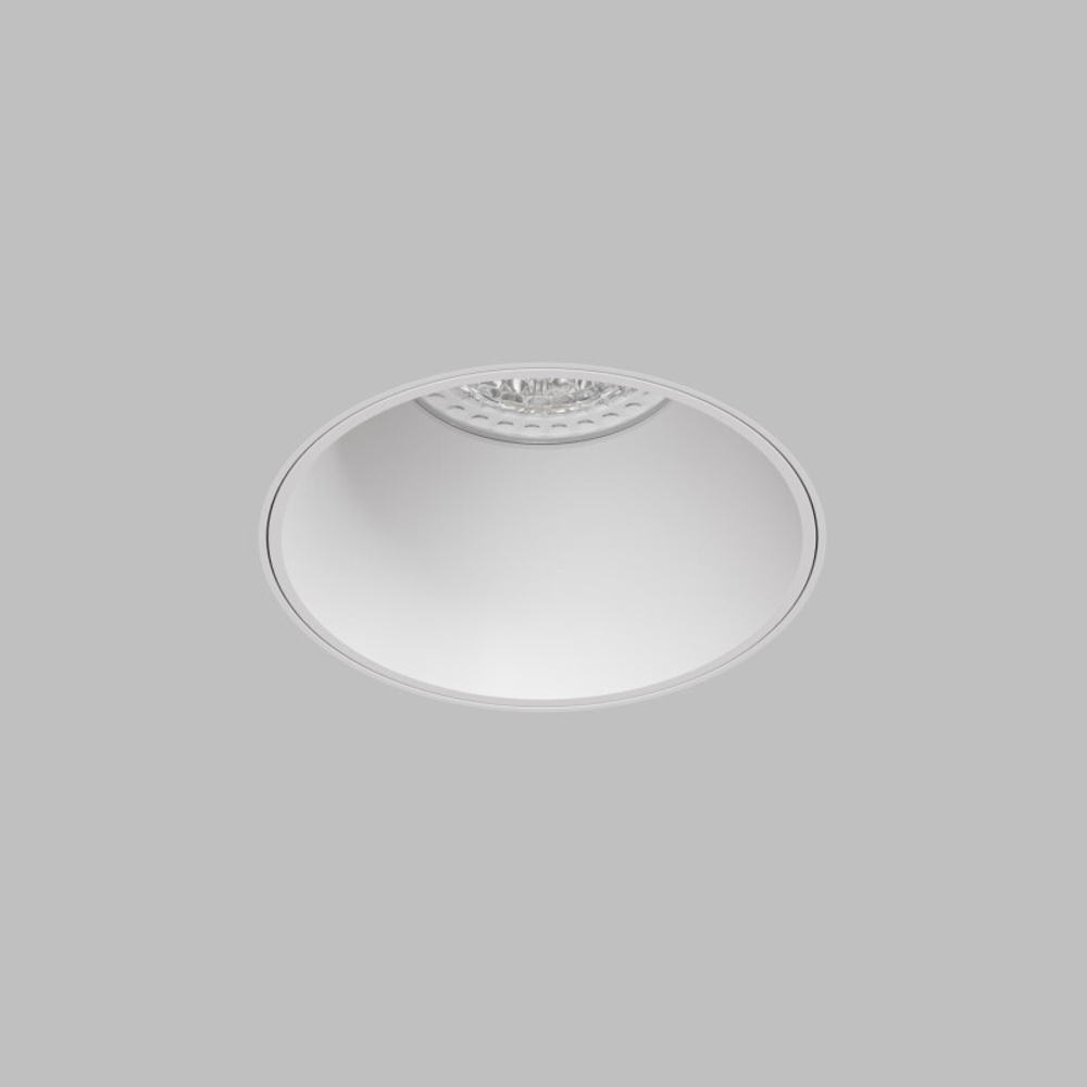 Встраиваемый светильник для ГКЛ SPOT HIDE, до 15 Вт LED, GU10, IP20, алюминий, белый