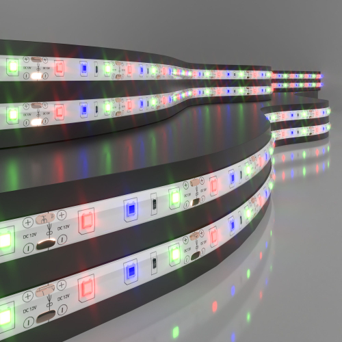 Купить Светодиодная лента 12 В 4,8 Вт/м 60 Led/м 2835 IP65, RGB, 5 м Лента светодиодная 12V 4,8W 60Led 2835 IP65 RGB, 5м