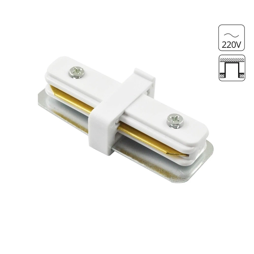 Купить Коннектор прямой для шинопровода Arte Lamp TRACK ACCESSORIES A130233