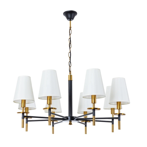 Купить Подвесная люстра Arte Lamp RICCARDO A4075LM-8BK