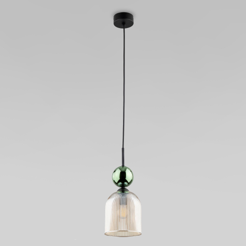 Купить Подвесной светильник со стеклянным плафоном 11146  Sophia Green Cognac