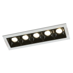 Точечный встраиваемый светильник Arte Lamp GRILL A3153PL-5BK
