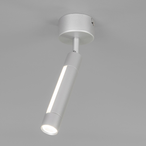 Купить Настенно-потолочный светодиодный светильник 20084/1 LED серебро