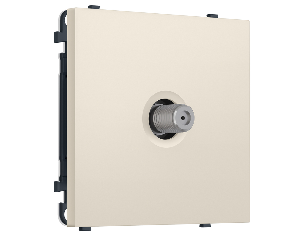 MS333050 Комплект механизма TV розетки SAT SIGMA Бежевый матовый 5-2400MHz 3.5dB QUANT PRO (SP3330, PR215)