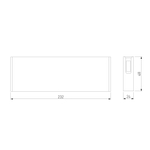 Esthetic Magnetic Трековый светильник 12W 3000K (чёрный) 85123/01