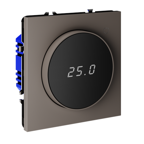 Купить Терморегулятор электронный VOLTUM S70 с индикацией и датчиком, для теплого пола, (капучино)