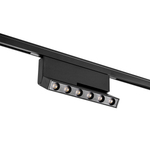 206947 Светильник линейный поворотный 24V д/трека LINEA LED 6W 500LM 30G ЧЕРНЫЙ 4000K