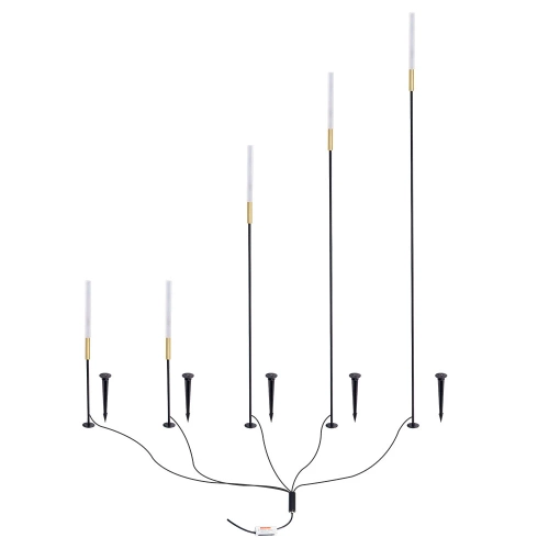 Купить Грунтовый светильник Arte Lamp MUSTER A1083PA-5BK