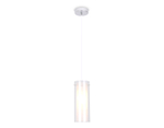 TR3672 CH/CL/FR хром/прозрачный/белый матовый E14 max 40W D110*1000