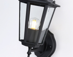 ST2010 BK/CL черный/прозрачный IP54 E27 max 40W 360*150*210