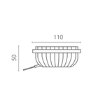 940162 Лампа энергосберегающая LED 220V AR111 28W=280W 2100LM 35G SMD 3000K 20000H