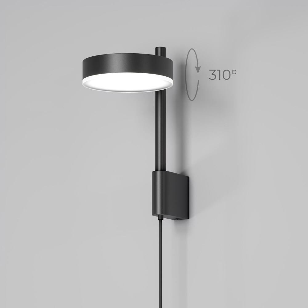 Светильник настенный светодиодный Tobi LED 4000K 40129/LED черный