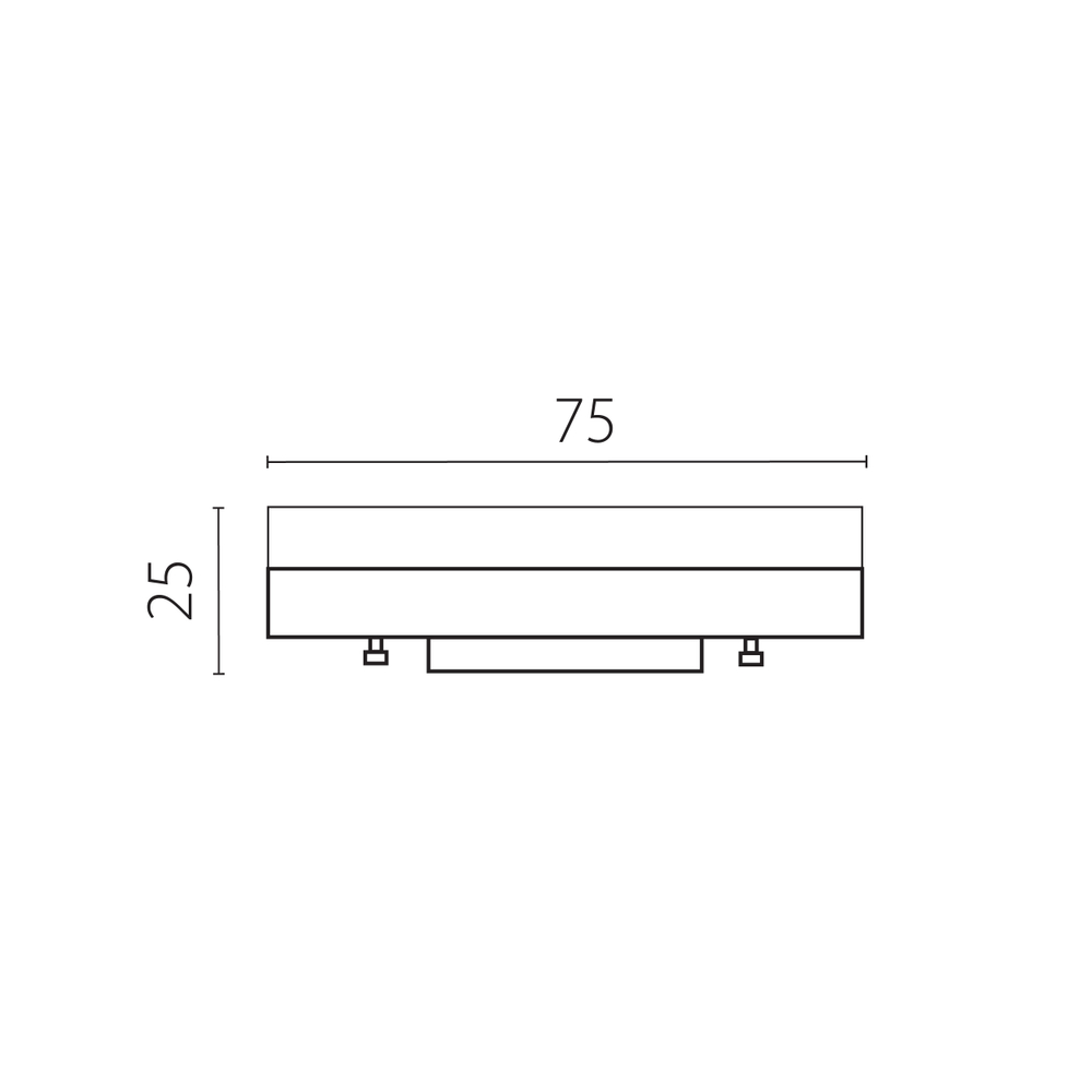 943082 Лампа энергосберегающая LED 220V TABL GX53 8W=80W 640LM FR 3000K 20000H