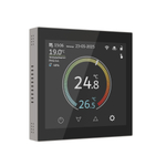 Умный сенсорный терморегулятор Werkel Wi-Fi 3500W IP20 W1851104 дымчатый