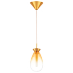 805113 Люстра COLORE LED 1х4W 220LM ЗОЛОТО/ЯНТАРЬ 3000K