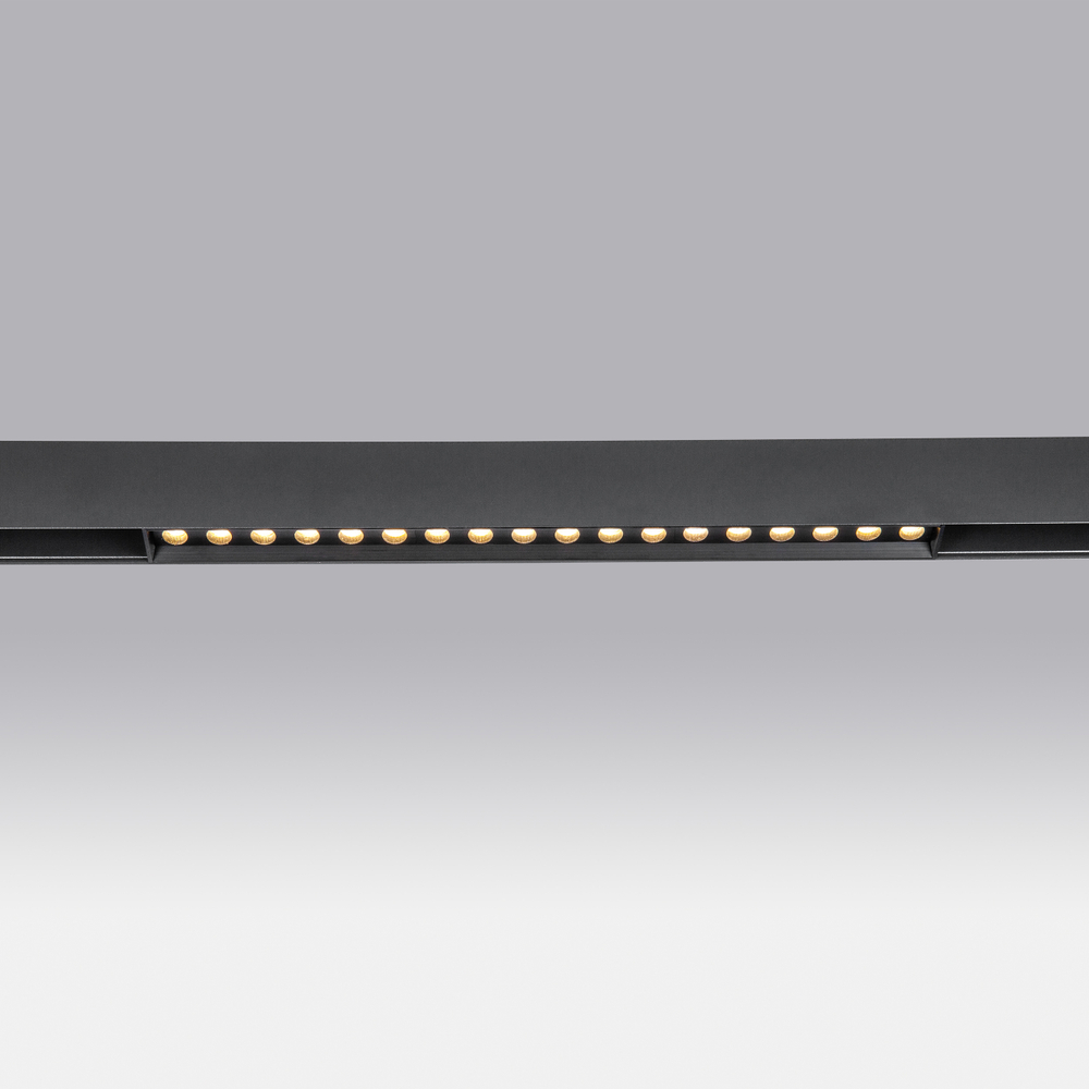 259237 Светильник 48V д/трека UNO LED 18W 1400LM 24G ЧЕРНЫЙ МАТОВЫЙ 3000K