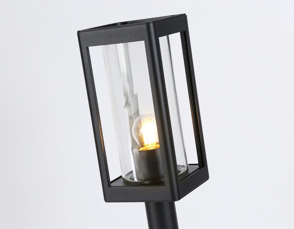 ST2411 BK/CL черный/прозрачный IP54 E27 max 40W 110*110*350
